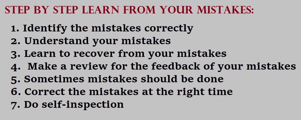6 ways to move past your mistakes - IDONTMIND