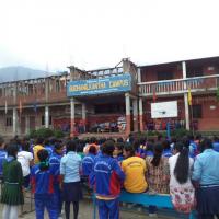 Budhanilkantha Secondary School building Area