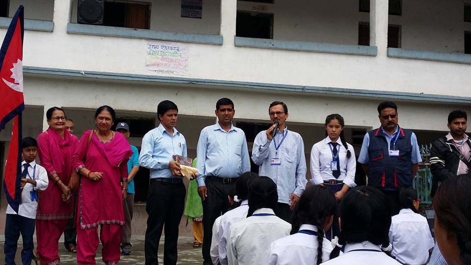 Mahendra Boudha Secondary School function