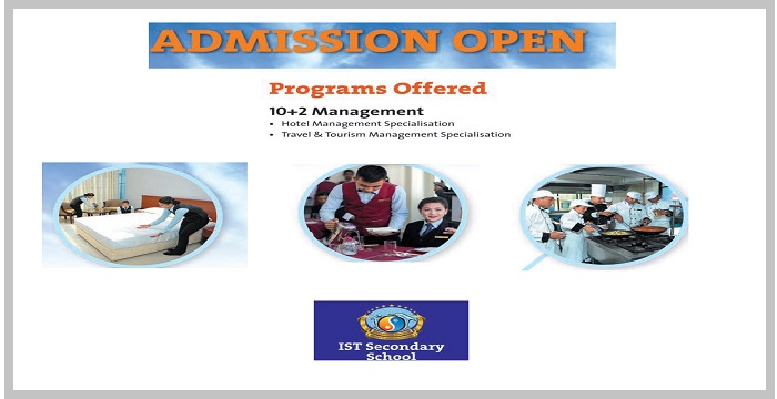 Admissions Open for ten plus twoManagement Programs at IST Secondary School