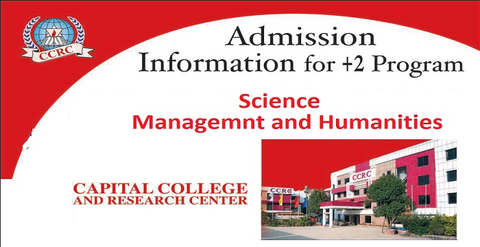 Admissions Open in Plus Two Science, Management and Humanities at CCRC
