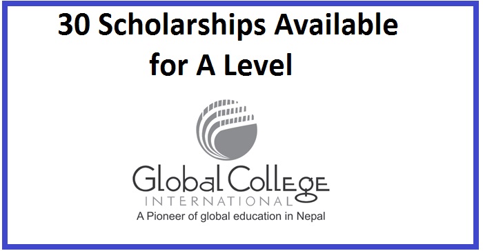 Global College International Merit Scholarships for 30 Seats