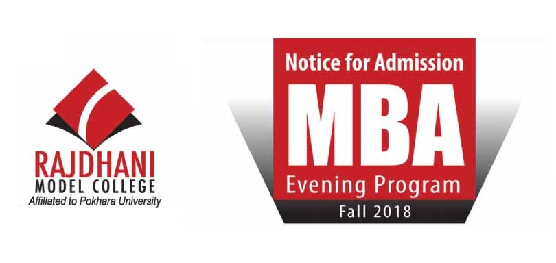 Rajdjani Model College Admission Open MBA Evening
