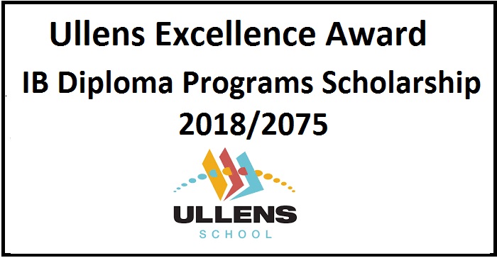 Ullens Excellence Award in IB Diploma Programs Scholarship