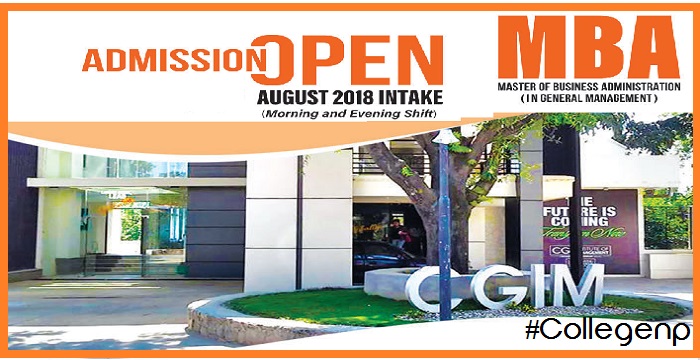 CG Institute of Management Admission Open for MBA