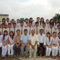Dharan City College Students with Teachers