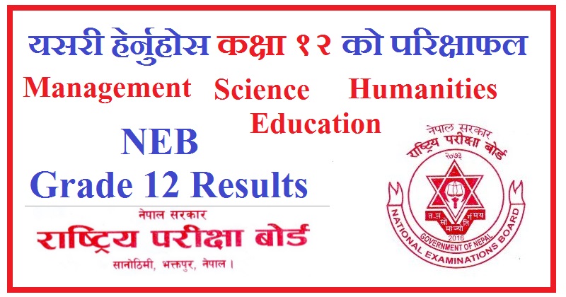 NEB Grade 12 Result 2075