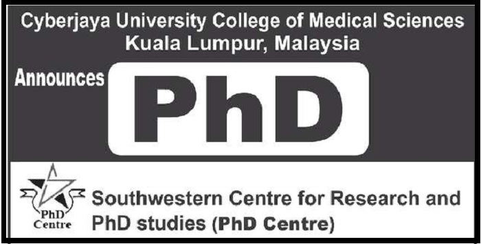 Southwestern Centre for Research and PhD studies -PhD Centre