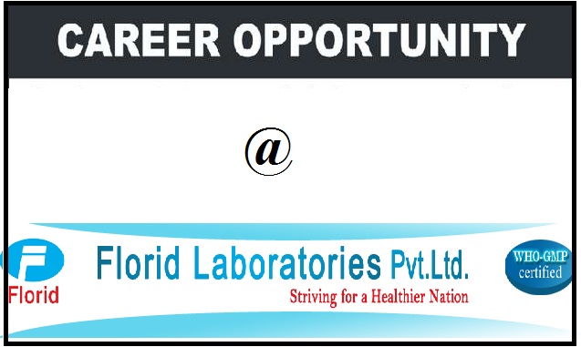 Vacancy Announcement at Florid Laboratories
