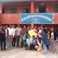 AmarJyoti Model Secondary School Surkhet Students