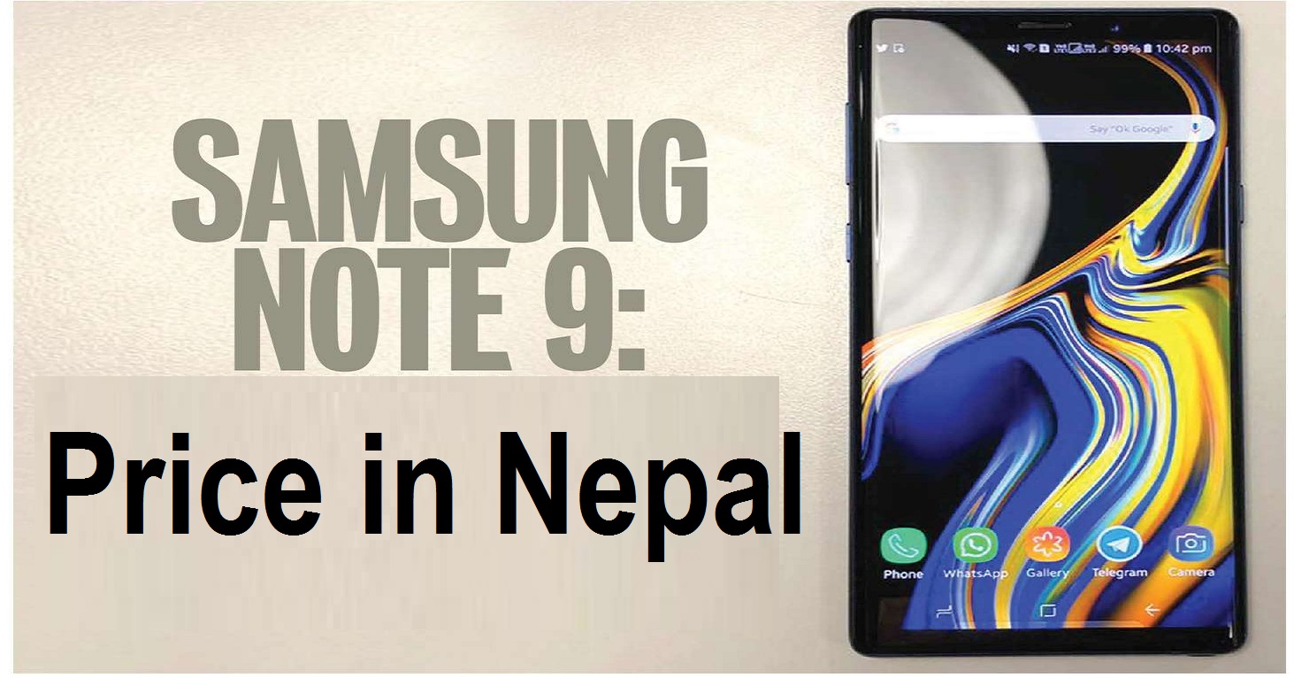 Samsung Note 9 Price in Nepal