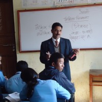 Shree Krishna Sanskrit and General Secondary School classroom 1