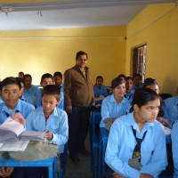 Shree Krishna Sanskrit and General Secondary School classroom 3