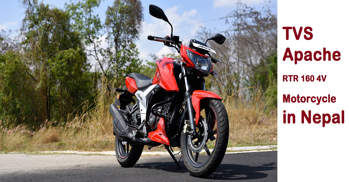 TVS Apache RTR 160 4V Motorcycle in Nepal