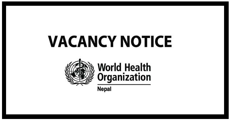 WHO Nepal Vacancy