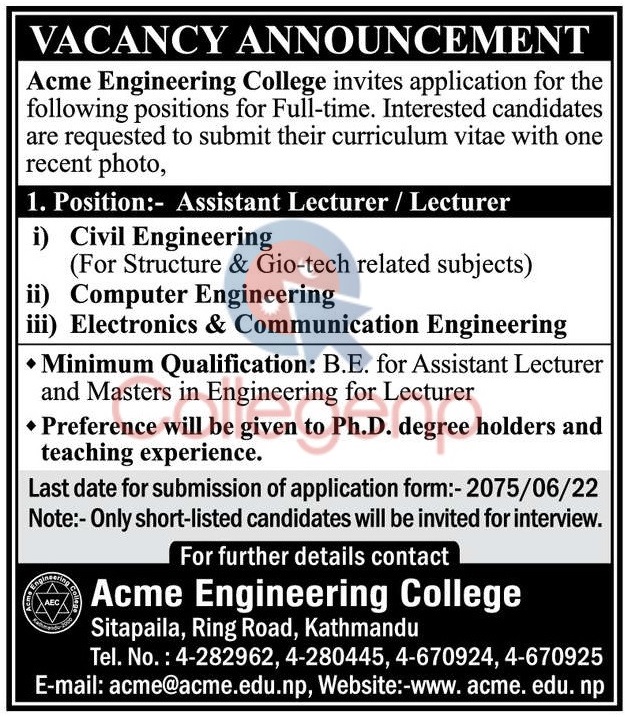 Acme Engineering College