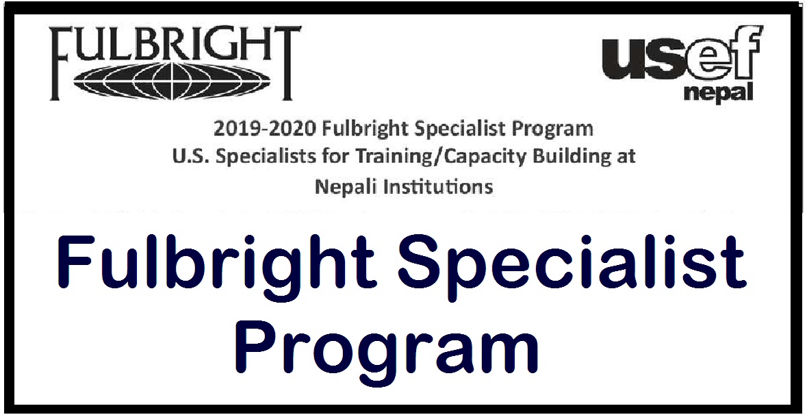 Fulbright Specialist Program