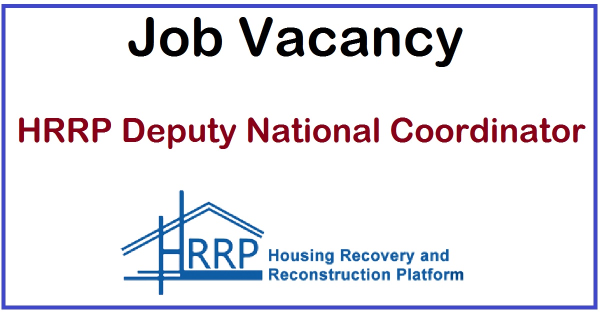 Housing Recovery and Reconstruction Platform (HRRP)