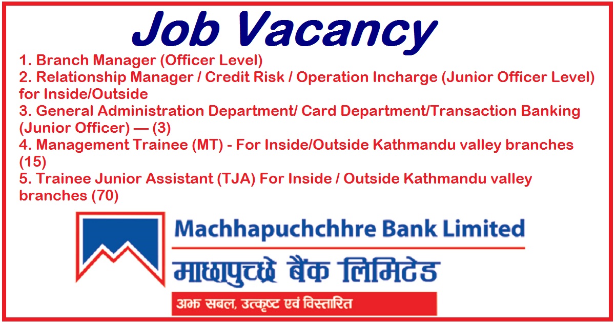 Machhapuchchhre Bank Limited