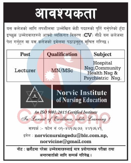 Norvic Institute of Nursing Education