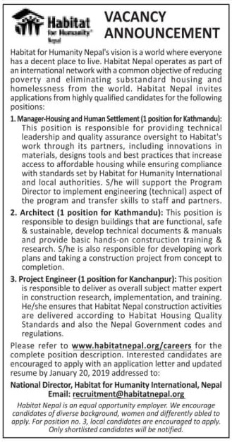 Habitat for Humanity Nepal