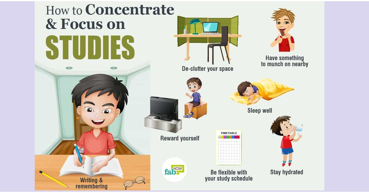 How to Concentrate on Study