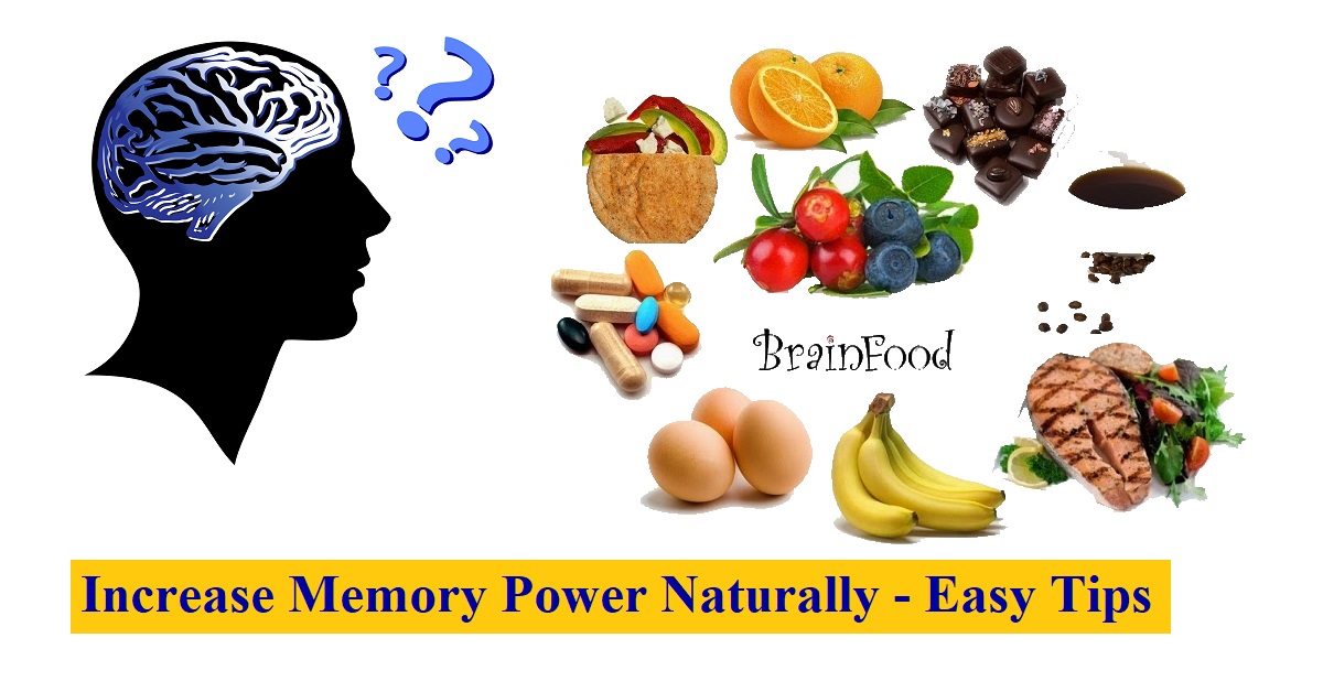 Increase Memory Power Naturally - Easy Tips