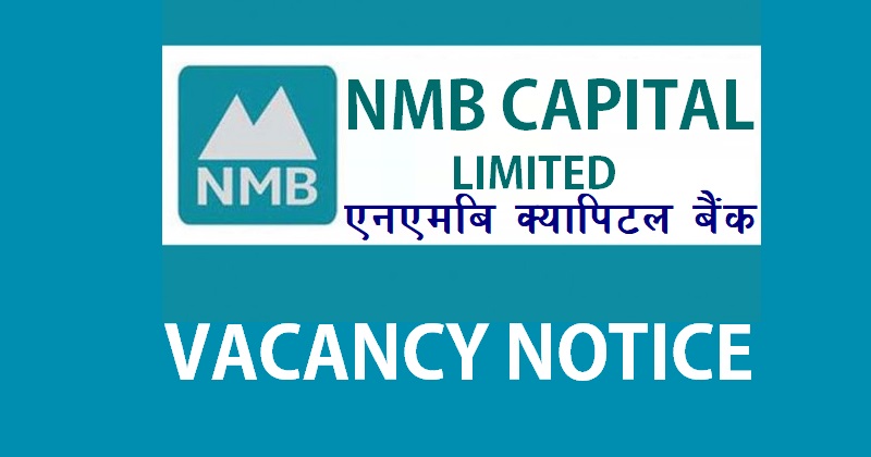 NMB Capital Bank Limited Vacancy notice