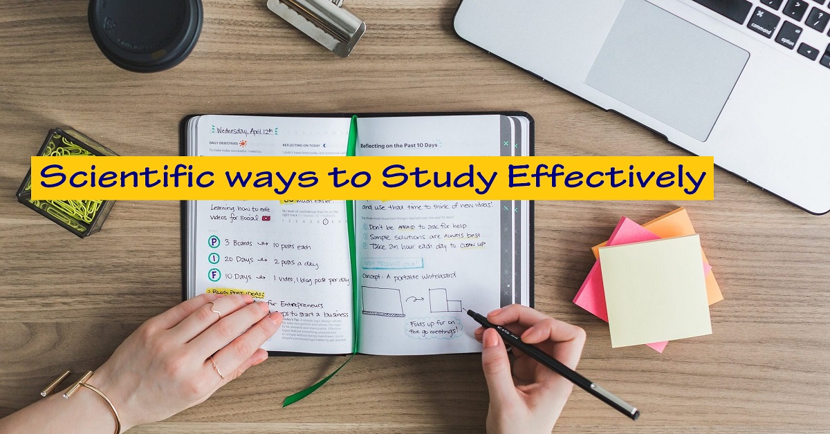 Scientific ways to Study Effectively