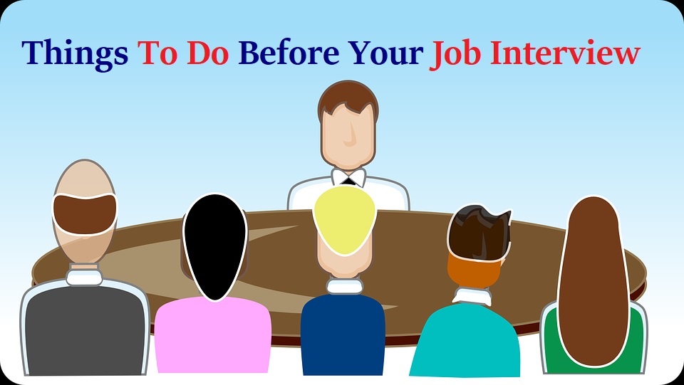 Things to Do Before Your Job Interview