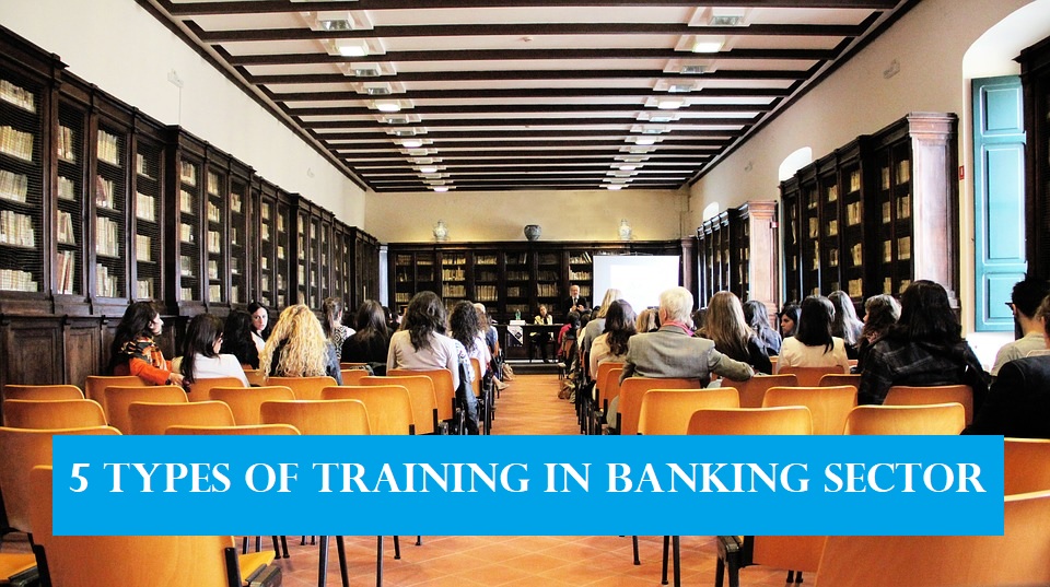 types of training Banking sector