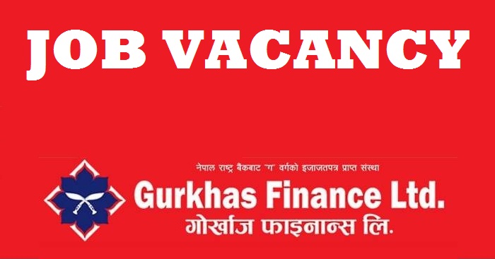 Gurkhas Finance Vacancy