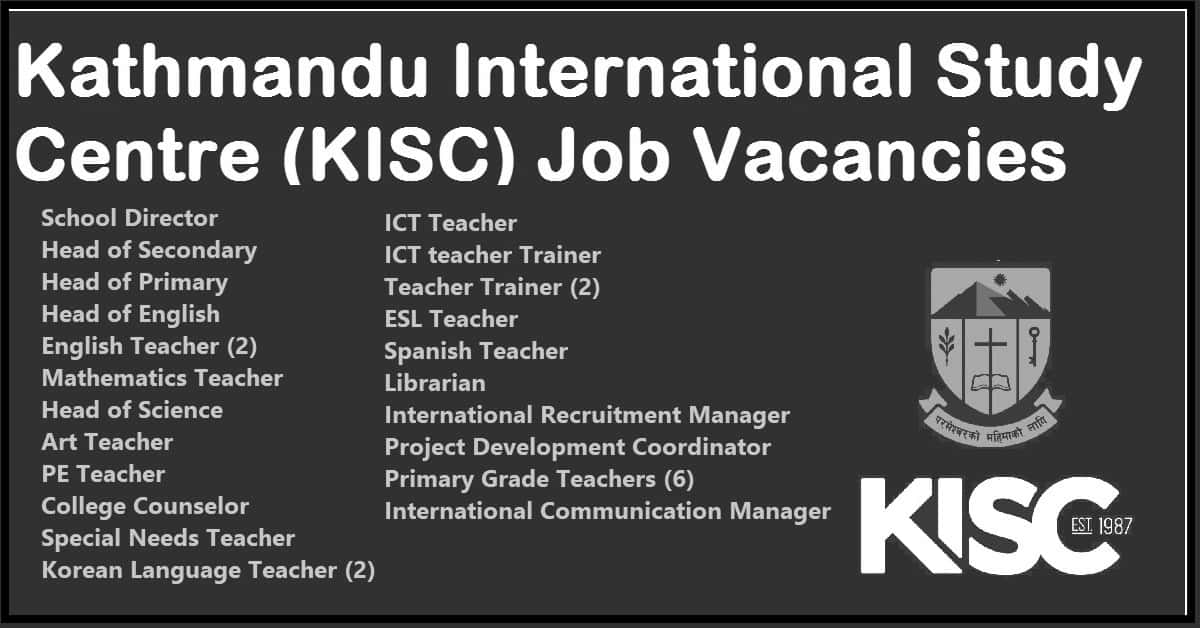 Kathmandu International Study Centre Vacancy