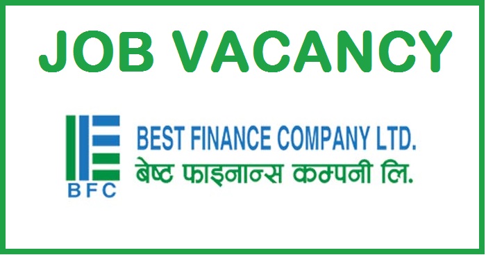 Best Finance Company Job Vacancy