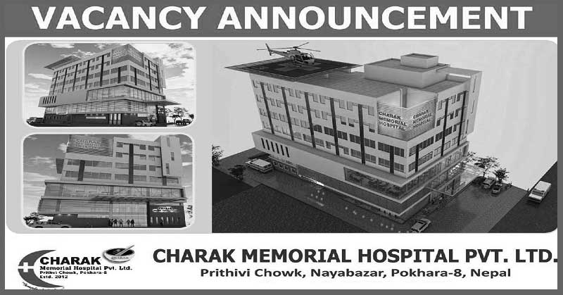 Charak Memorial Hospital Vacancy