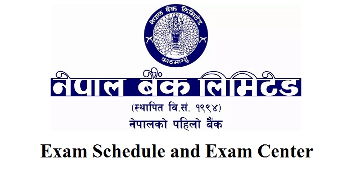 Nepal Bank Limited Exam Routine and Center for CA