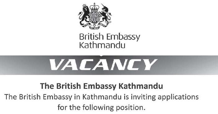 British Embassy Vacancy