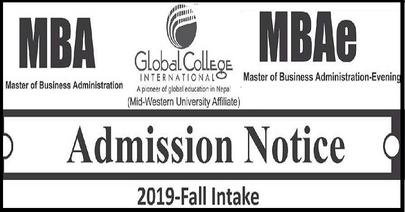 MBA and MBA Evening Admission Open at GCI