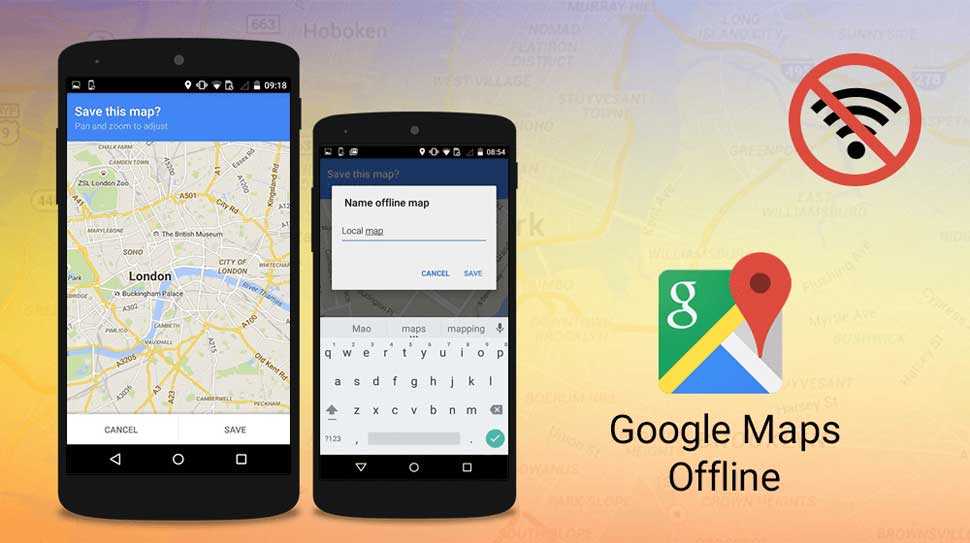 Offline Google Maps