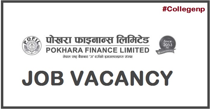 Pokhara Finance Job Vacancy