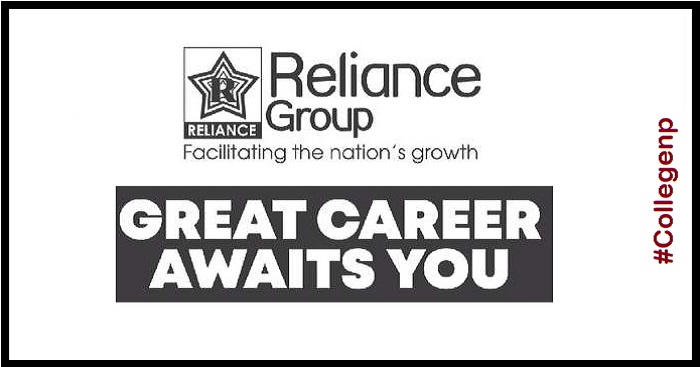 Reliance Group Job Vacancy
