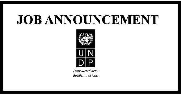 UNDP Job Vacancy