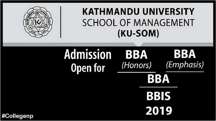 Admission Open for BBA (Honors), BBA (Emphasis), BBA and BBIS 2019 at KUSOM