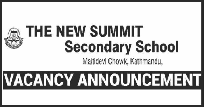 The New Summit Secondary School Vacancy