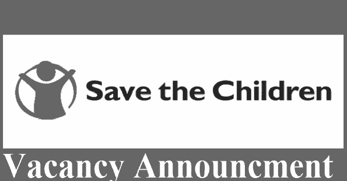 Save the Children Announces the Vacancy