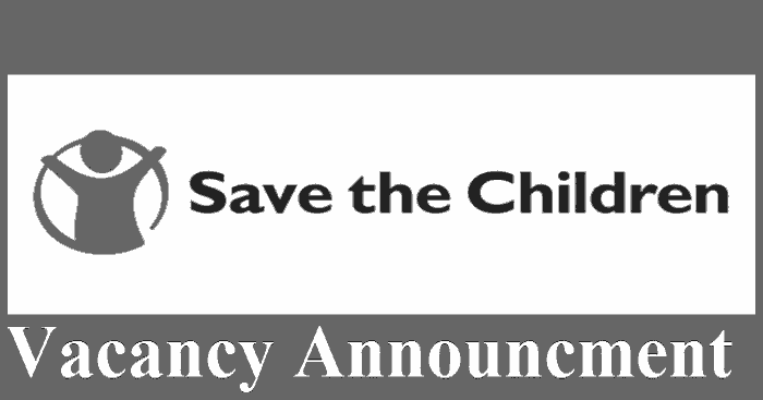 Save the Children Job Vacancy