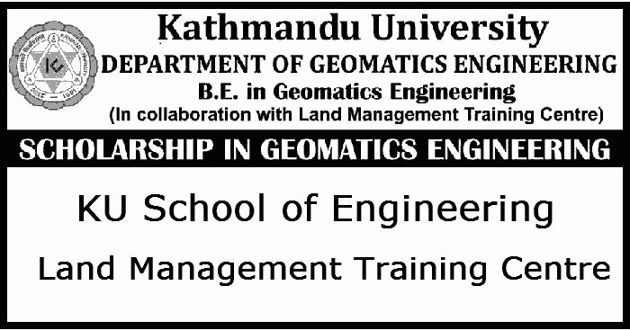 Scholarship in Geomatics Engineering at Kathmandu University