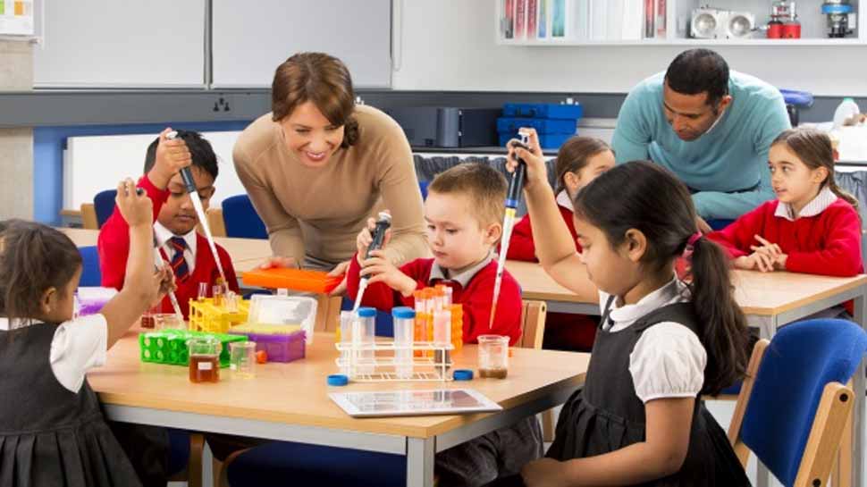 Childern in Classroom