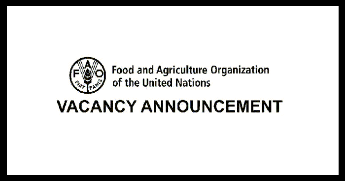 Food and Agriculture Organization of the United Nations Vacancy