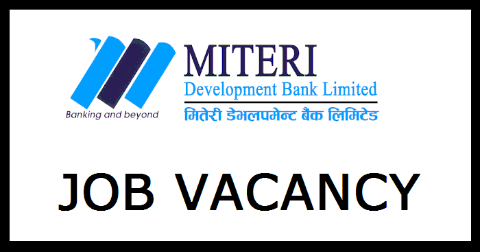 Miteri Development Bank Job Vacancy